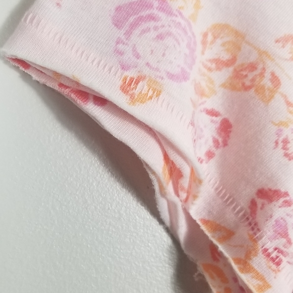 Free People Pink Floral Top NWOT - Picture 4 of 8